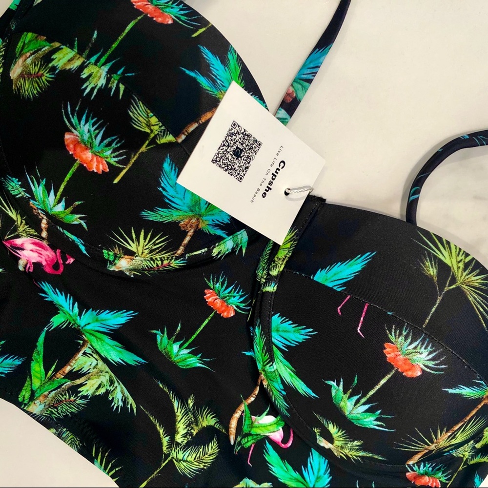2/$25 Tropical Cupshe Swim Suit Sz Small